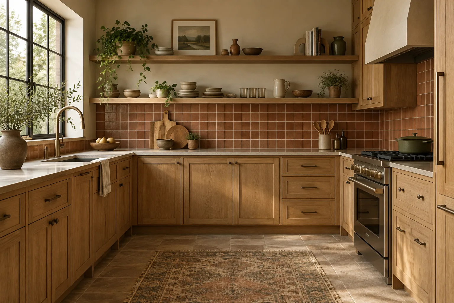 Illustrative cabinetry design concept