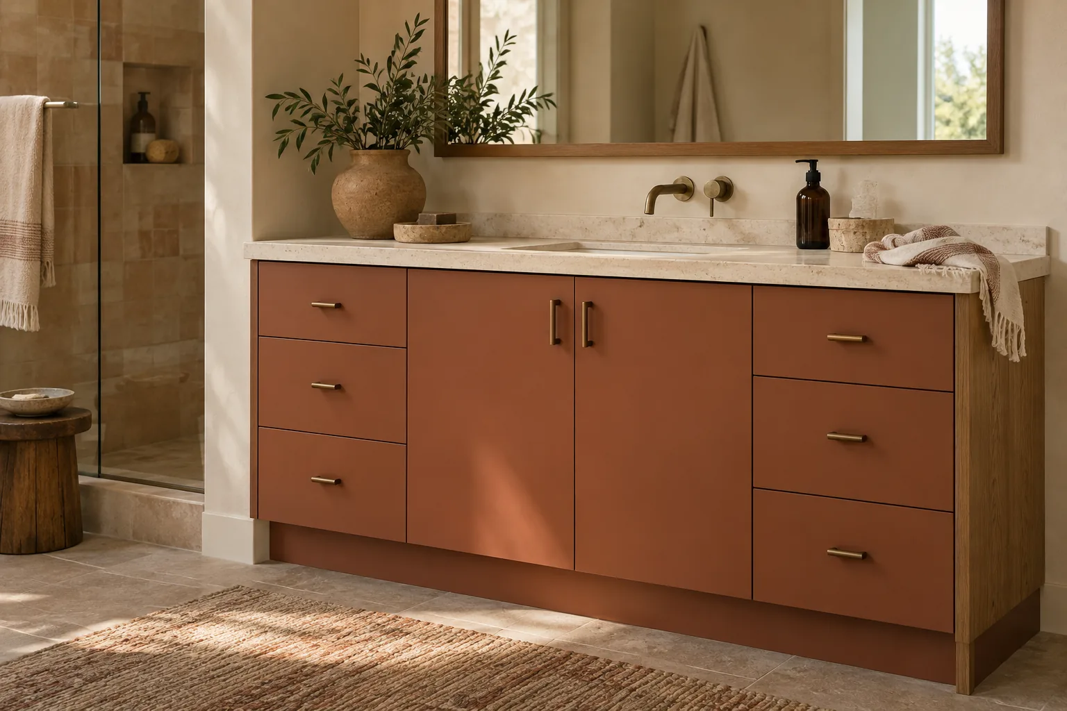 Illustrative cabinetry design concept